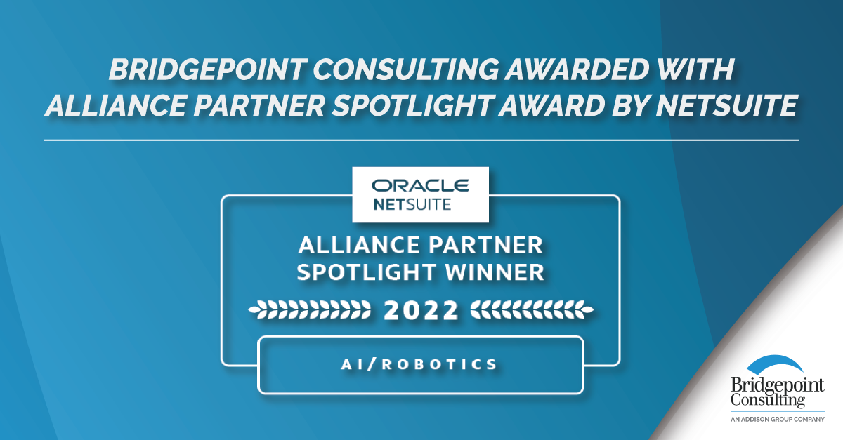 Bridgepoint Consulting Awarded With Alliance Partner Spotlight Award By ...