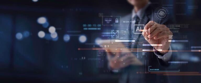 CFO reviewing data before adopting an AI infrastructure